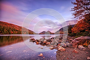 Jordan Pond in Acadia National Park