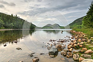 Jordan Pond in Acadia National Park