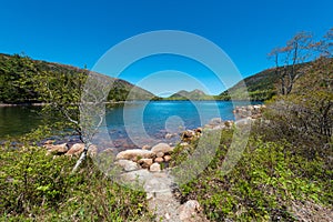 Jordan Pond in Acadia National Park, Maine