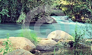 Jordan River (Vintage Processed) photo