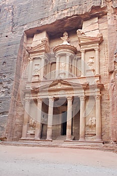 Jordan - the treasury, Petra photo