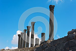 Jordan the Umm Qais Roman ruin