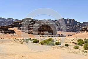 Jordan, Wadi Rum, Tourist camp