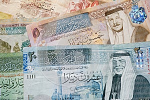 Jordanian dinar banknotes