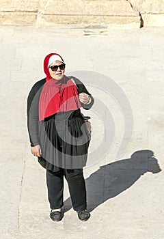 Jordanian woman singing