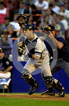 Jorge Posada of the New York Yankees.