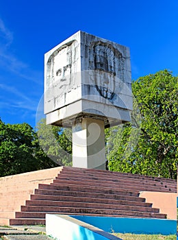 Jose Marti fountain monument, Cuba photo