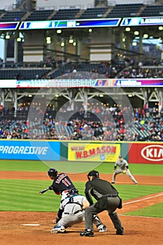 Jose Ramirez, Cleveland Indians Baseball game