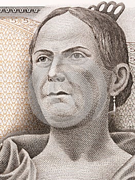 Josefa Ortiz de DomÃÂ­nguez - La Corregidora portrait photo