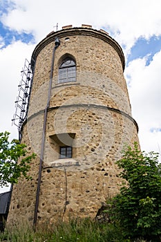 Josefs lookout tower at Mount Klet, Blansky forest, Czech Republic