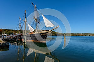 The Joseph Conrad at Mystic Seaport