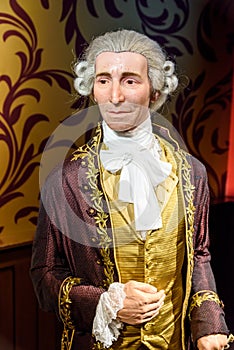 Joseph Haydn Figurine At Madame Tussauds Wax Museum