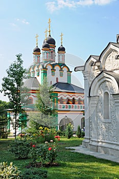 Joseph of Volotsk Church Framed By Trees