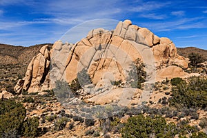 Joshua Tree Rock Formations, Joshua Tree National Park, California