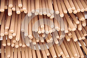 Joss sticks factory closeup