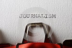 Journalism concept view