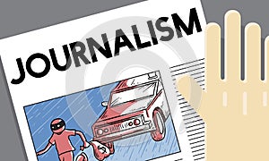 Journalism News Interview Article Content Concept