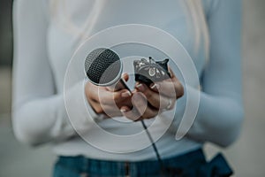 Journalist at NEWS conference