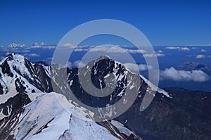 Journey across the North Caucasus, Kazbek peak