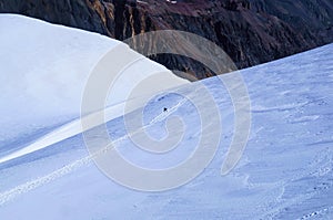 Journey across the North Caucasus, Kazbek peak