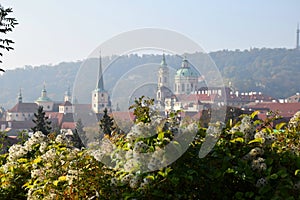 Journey through beautiful Prague, Czech Republic, autumn, October