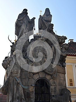 Journey through beautiful Prague, Czech Republic, autumn, October