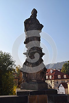 Journey through beautiful Prague, Czech Republic, autumn, October