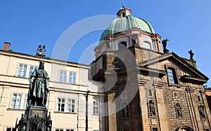 Journey through beautiful Prague, Czech Republic, autumn, October