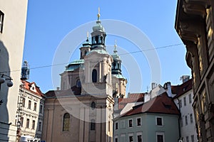 Journey through beautiful Prague, Czech Republic, autumn, October