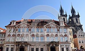 Journey through beautiful Prague, Czech Republic, autumn, October