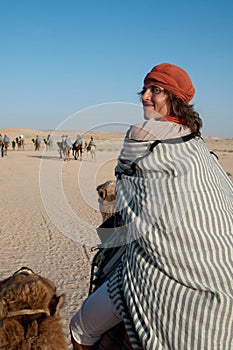 Journey on camel