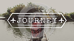 Journey Explore Travel Trek Trip Tour Graphic Concept