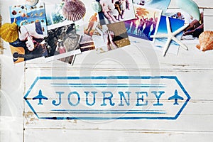 Journey Explore Travel Trek Trip Tour Graphic Concept