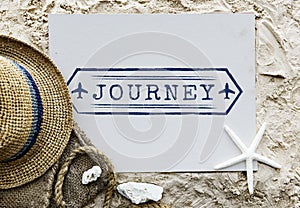 Journey Explore Travel Trek Trip Tour Graphic Concept