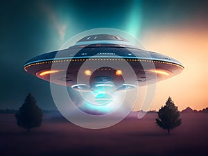 Journey into the Extraterrestrial: Experience the Intrigue of UFOs in our Breathtaking Picture