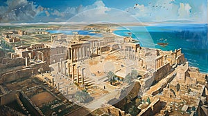 Journey Through Time: Captivating Leptis Magna in Mesmerizing Detail