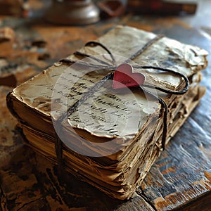 Journey Through Time: A Rustic Love Story Wrapped in Parchment a