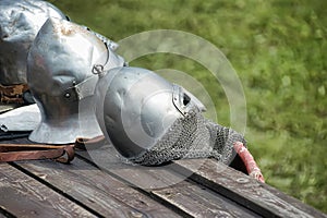 Jousting helmets