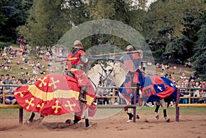 Jousting at Warwick Castle