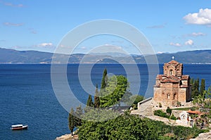 Jovan Kaneo church on Lake Ohrid Macedonia