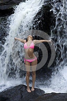 Joy at the Falls