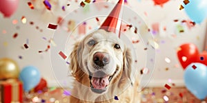 Joy And Happiness Abound As Delightful Dog Celebrates Festive Birthday Bash