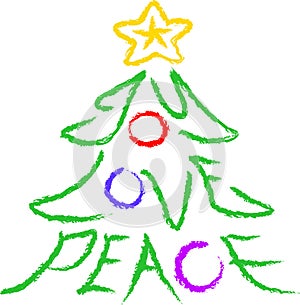 Joy-Love-Peace Tree photo