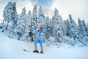 Joy of skiing