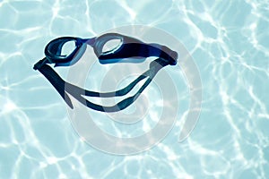 Joy of swimming - big smile