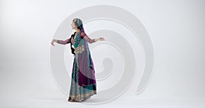 Joyful Bollywood Dance with Indian Sari