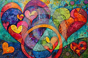 Joyful Expressions: The Flowing Rhythms of Love in Graffiti Hear