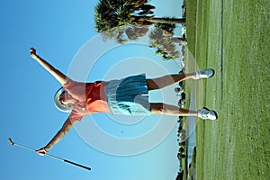 Joyful Golfer