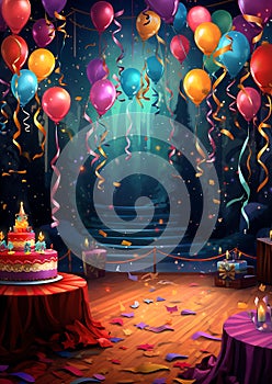 Joyful invitation elements