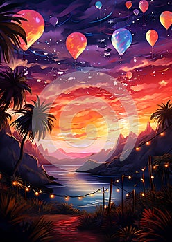 Joyful invitation elements